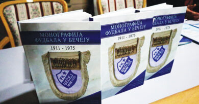 Predstavljena Monografija fudbala u Bečeju 1911-1975.