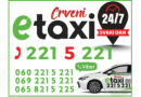 Crveni e-taxi – lider u taxi prevozu