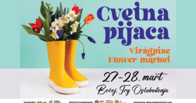 УГ „Бибер“: Прва овогодишња Цветна пијаца