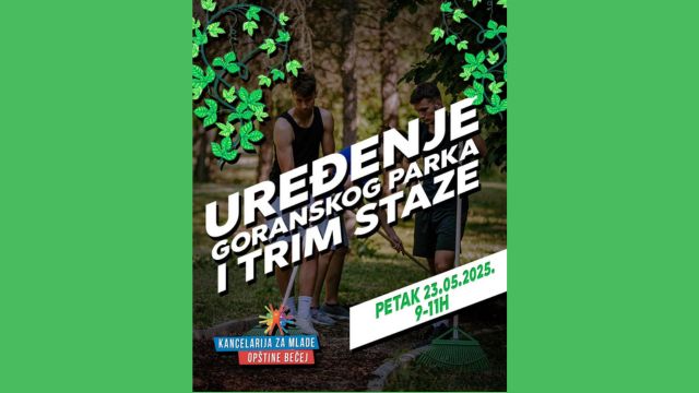 КЗМ: Уређење Горанског парка, 23. априла