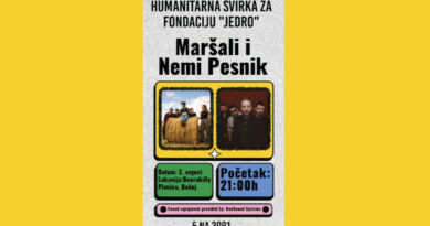 Fondacija „Jedro“: Humanitarni koncert u pivnici Beerabilly